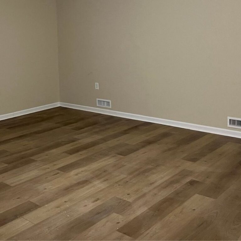 After photo vinyl plank flooring install by tide & timber Ocala, FL