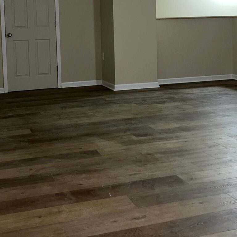 After photo vinyl plank flooring install by tide & timber Ocala, FL
